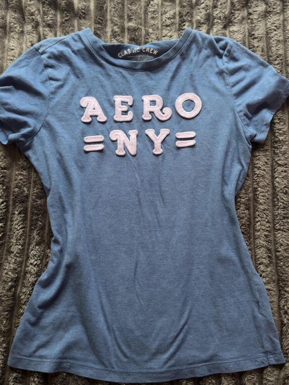 Vintage Aeropostale Navy Blue Classic Crew Tee